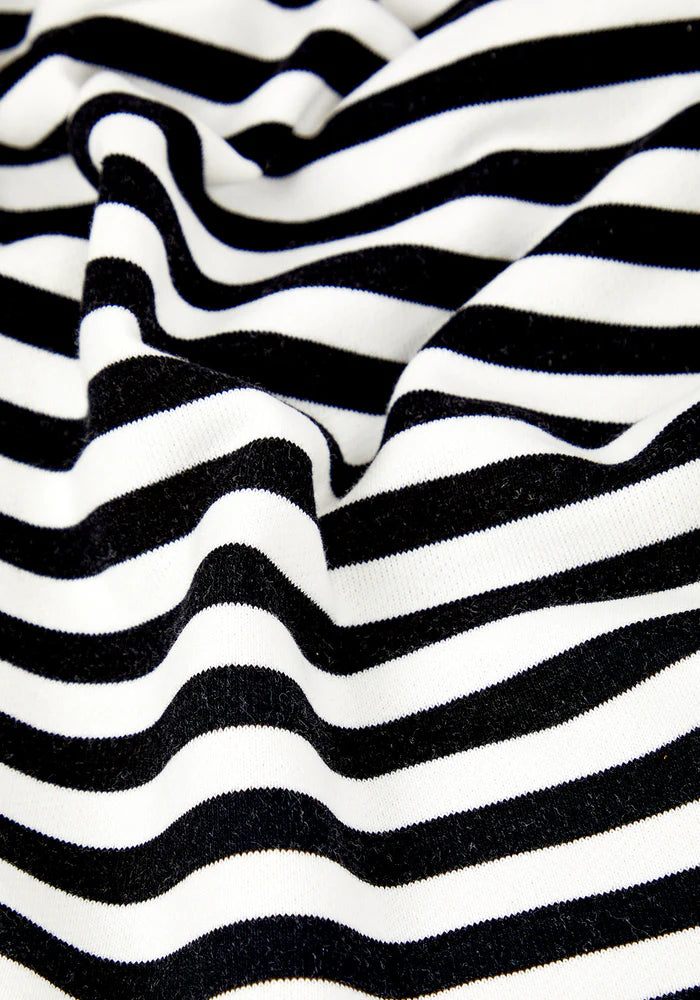 Top Manga Larga de Rayas