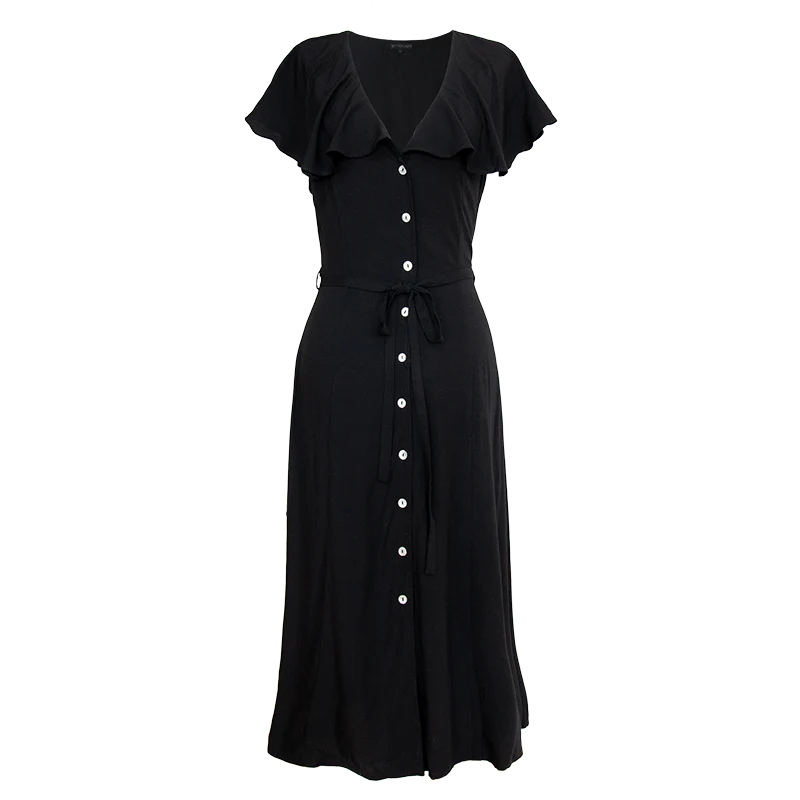 Vestido Midi Negro