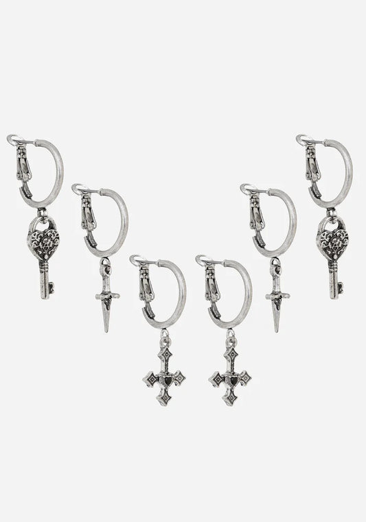 Set de Aros Romance Gótico
