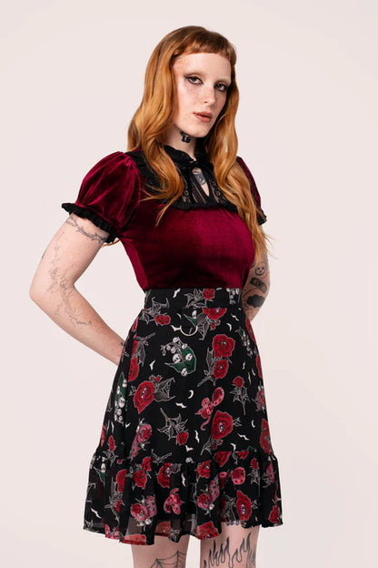 Falda Jardín Oscuro