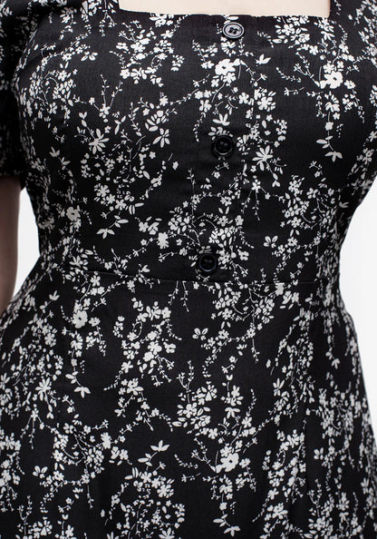 Vestido Midi Floral