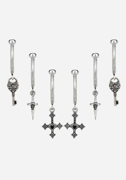 Set de Aros Romance Gótico
