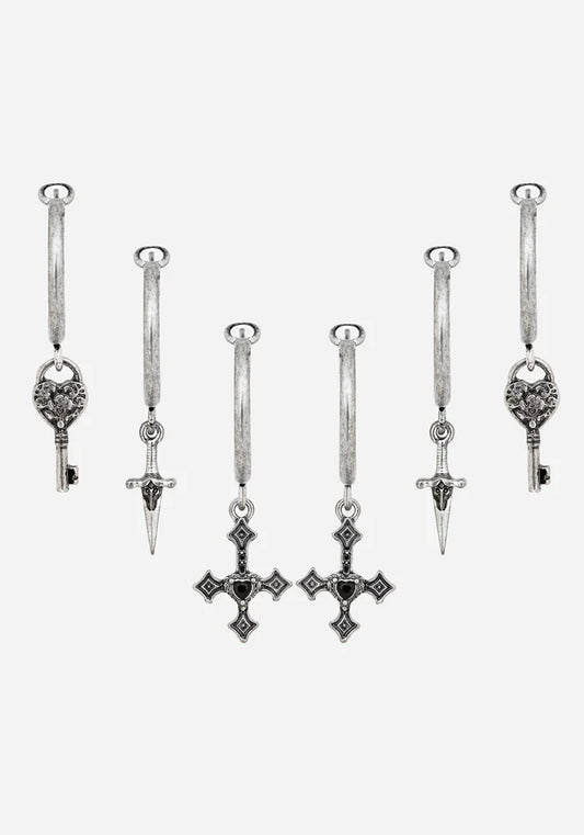 Set de Aros Romance Gótico