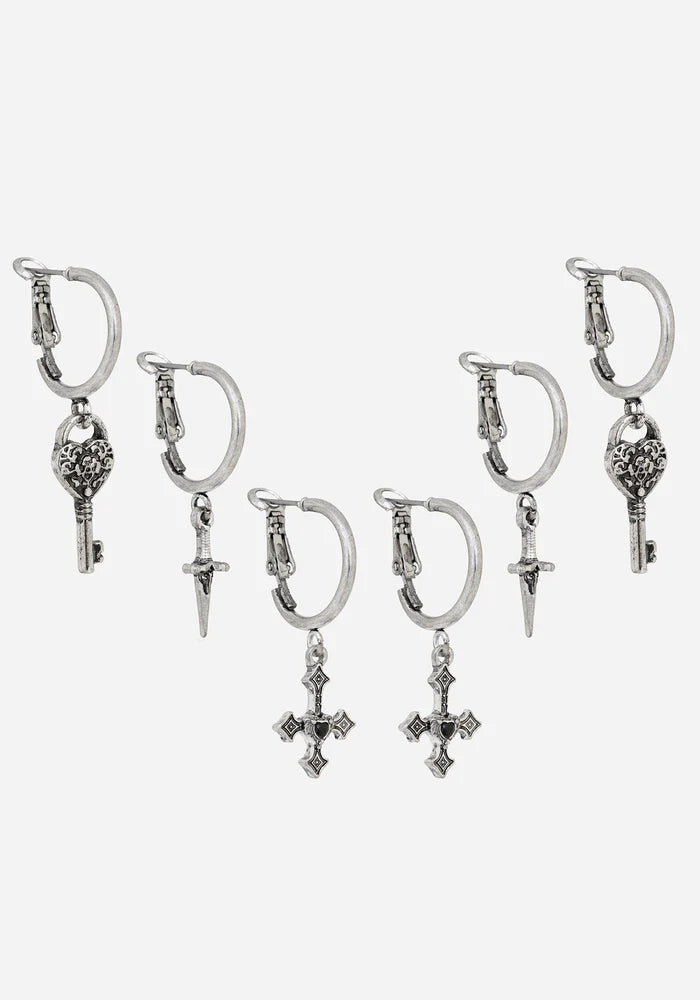 Set de Aros Romance Gótico