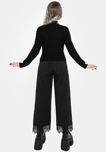 Cárdigan bordado con pentagrama