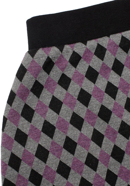 Mini Falda Estilo Arlequín