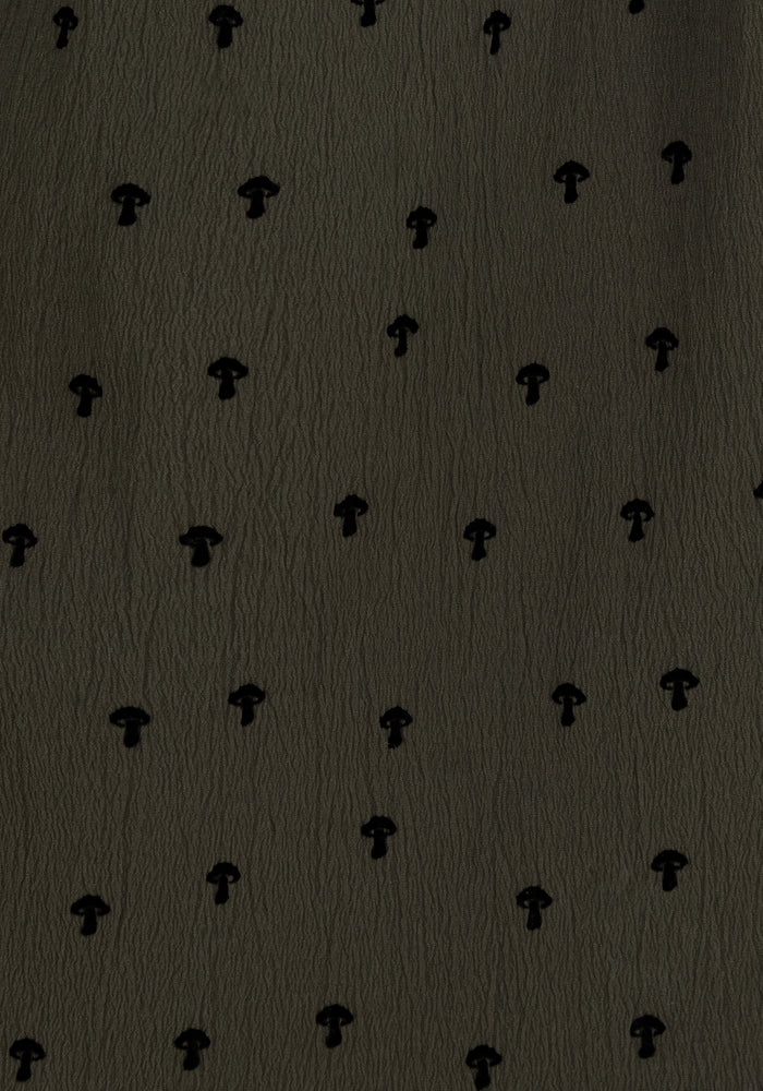 Vestido Mini con Diseño de Setas