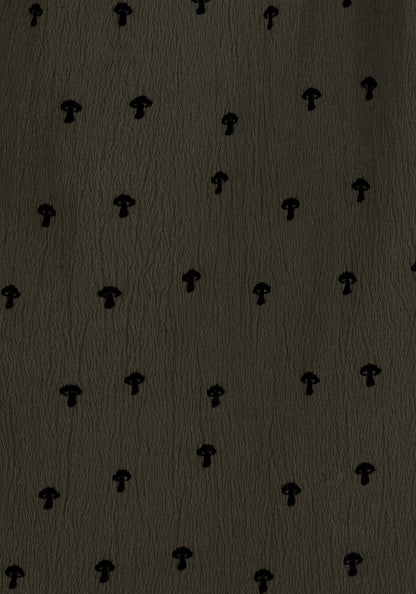 Vestido Mini con Diseño de Setas