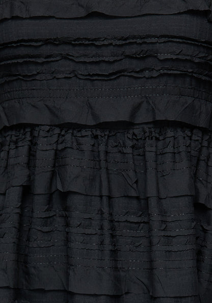 Vestido Mini Babydoll Negro