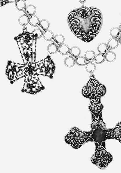 Collar de cadena en capas