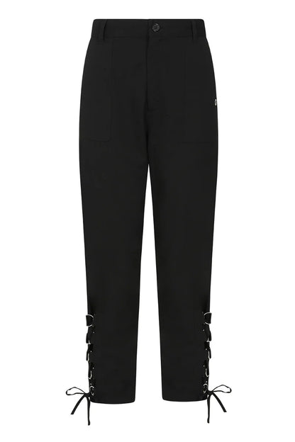 Pantalón negro cropped