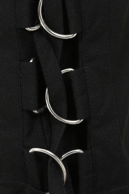 Pantalón negro cropped