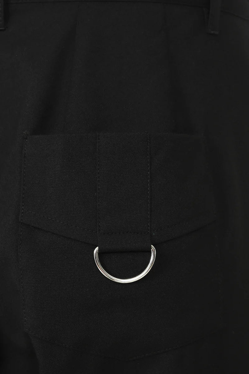 Pantalón negro cropped